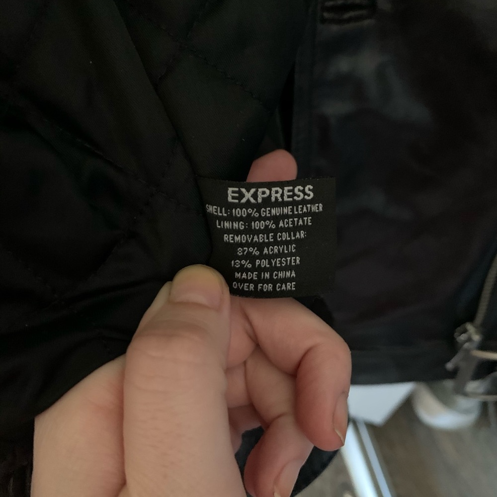 Express Leather Jacket - Picture 3 of 5